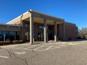 exterior of former wells fargo building