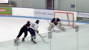 Totino-Grace boys hockey goal