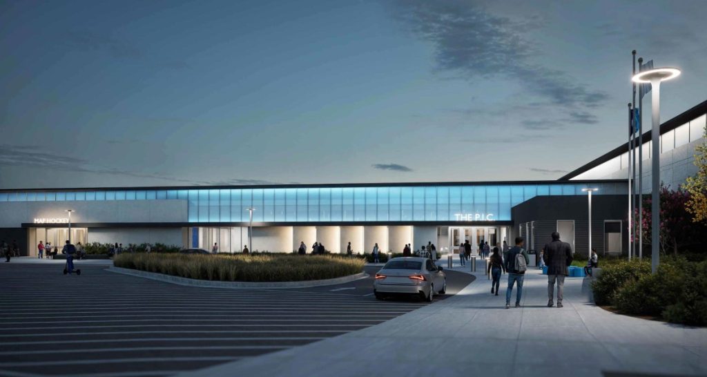 Plymouth Ice Center rendering