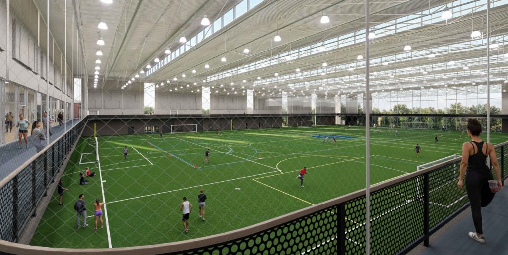Rendering of proposed Plymouth Fieldhouse