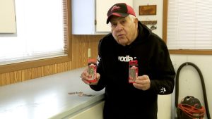 Terry Tuma talks about new lures for ice fishing