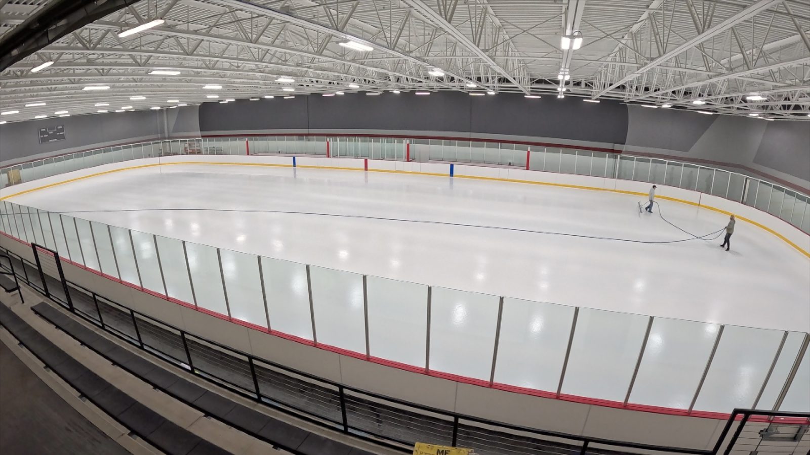 ice hockey rink