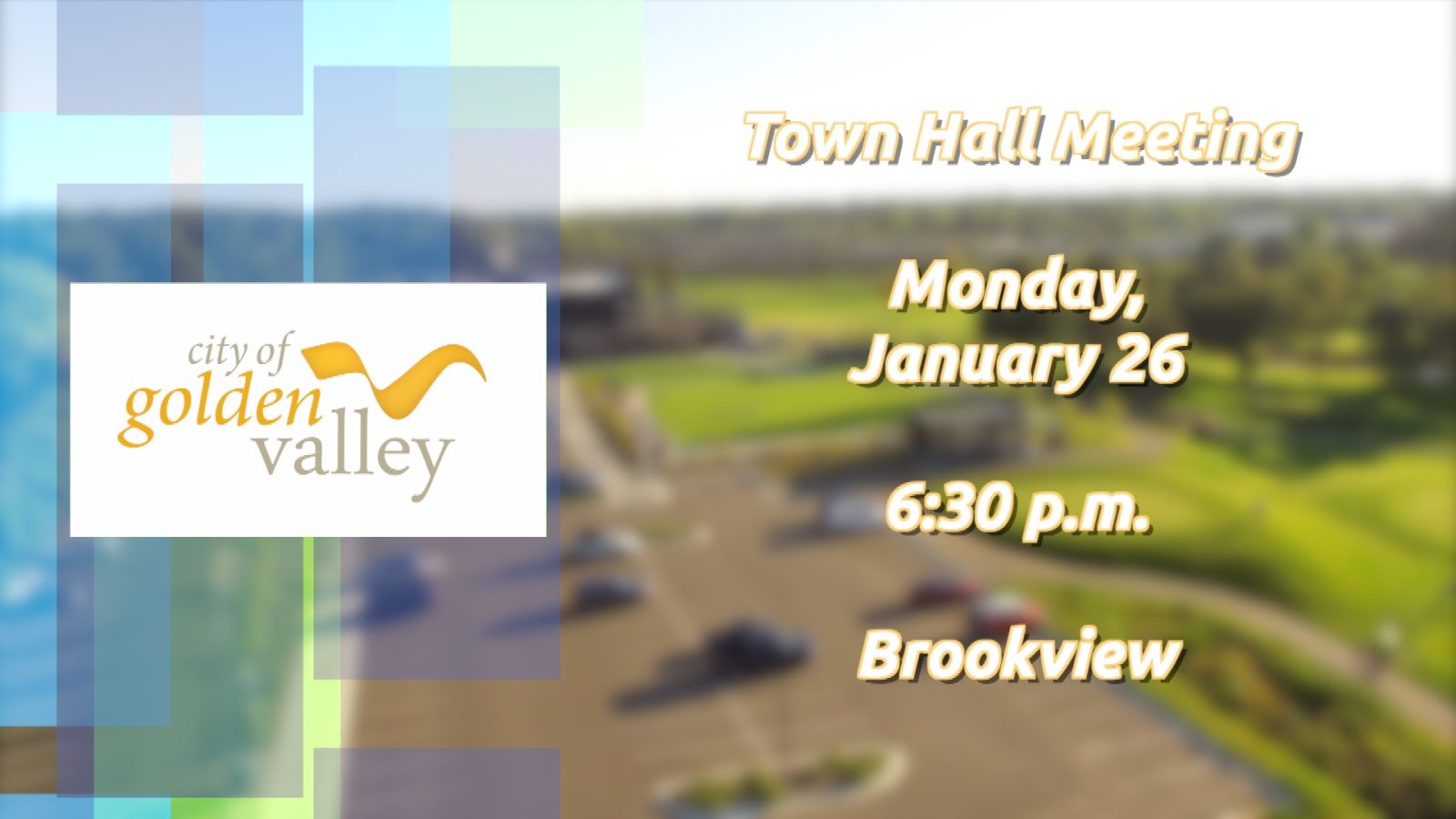 graphic with information about upcoming event