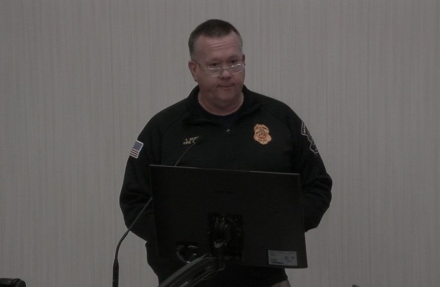 Brooklyn Center Fire Chief Todd Berg