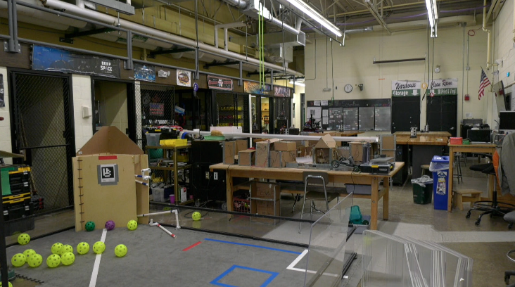 technical education classroom at park center senior high