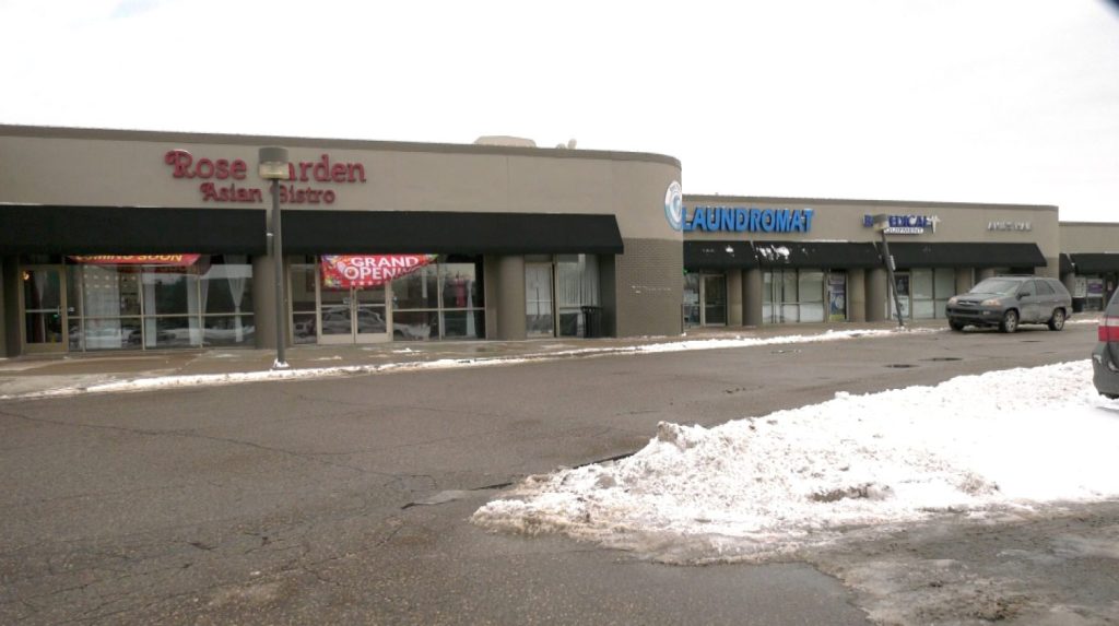 strip mall in brooklyn center