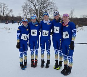 2026 Wayzata Girls Nordic Ski Team- Section 6 Champions