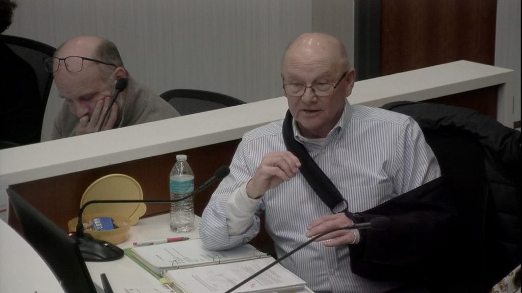 Dan Jerzak at council 