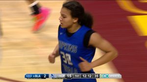 Erma Walker of Hopkins Girls Basketball 