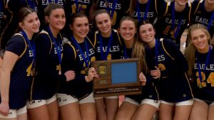 Totino-Grace Girls Basketball Celebrates a Section 5AAA Championship
