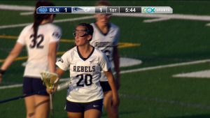 Champlin Park girls lacrosse in their game against Blaine on April 22, 2026