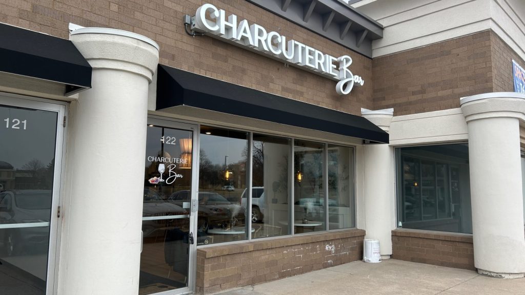 exterior of charcuterie bar in plymouth