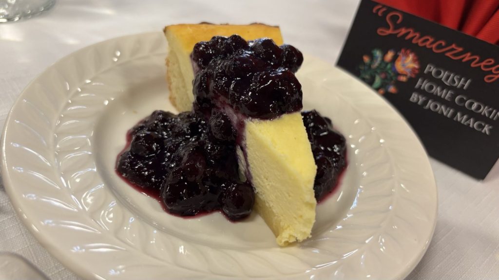 Joni Mack's Polish cheesecake