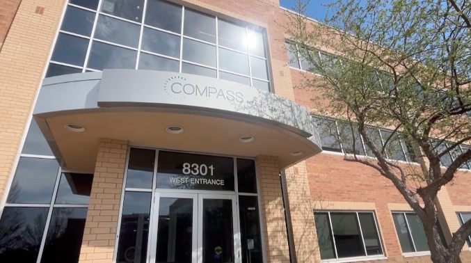 exterior of compass health center in golden valley