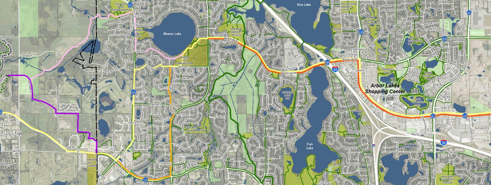 Weaver Lake Trail proposal
