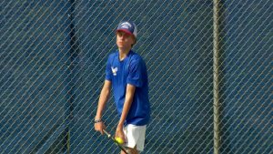 Ethan Turunen of Wayzata boys tennis